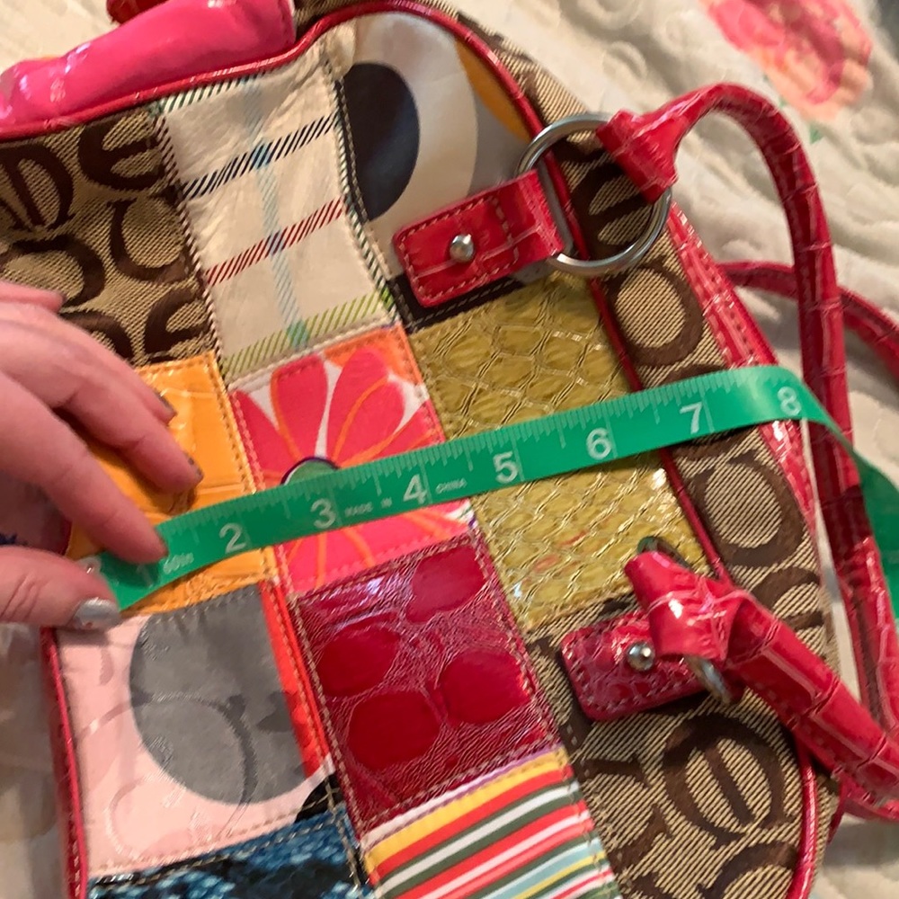 Patchwork bag and wallet. - Picture 9 of 9